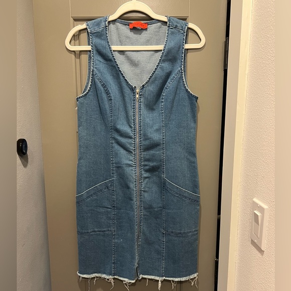 signature eight denim dress Signature8 | Dresses | Signature8 Zipper Denim Dress Size Small